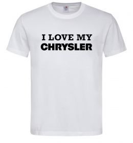 Мужская футболка I love my Chrysler