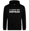 Жіноча толстовка (худі) I love my Chrysler Чорний фото