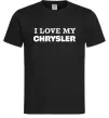 Чоловіча футболка I love my Chrysler Чорний фото