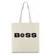Еко-сумка Boss Chrysler Бежевий фото