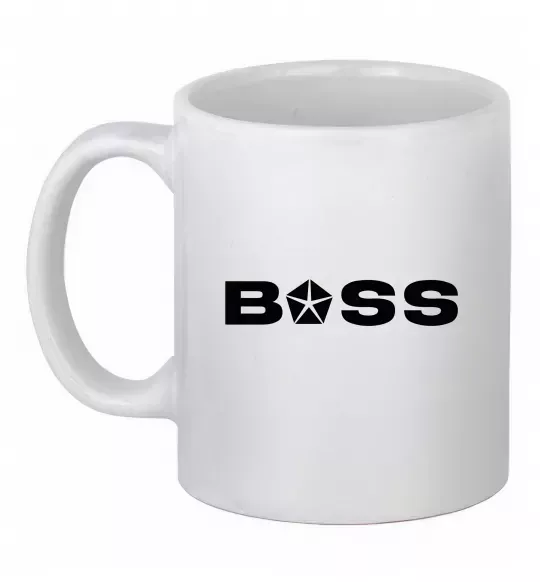 Чашка керамічна Boss Chrysler Білий фото