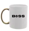 Чашка з кольоровою ручкою Boss Chrysler Золото фото