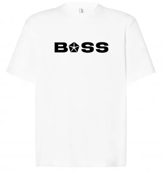 Футболка Оверсайз Boss Chrysler Белый фото