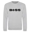 Свитшот Boss Chrysler Серый меланж фото