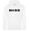 Мужская толстовка (худи) Boss Chrysler Белый фото