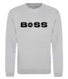 Свитшот Boss Chrysler Серый меланж фото