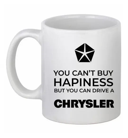 Чашка керамічна Drive Chrysler Білий фото