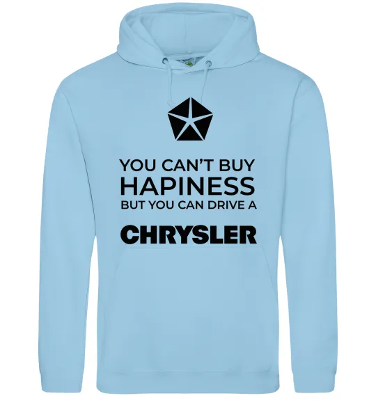 Мужская толстовка (худи) Drive Chrysler Голубой фото