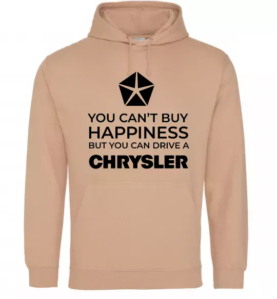 Жіноча толстовка (худі) Drive Chrysler Пісочний фото