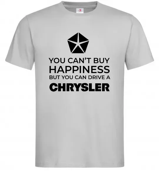 Мужская футболка Drive Chrysler Серый фото