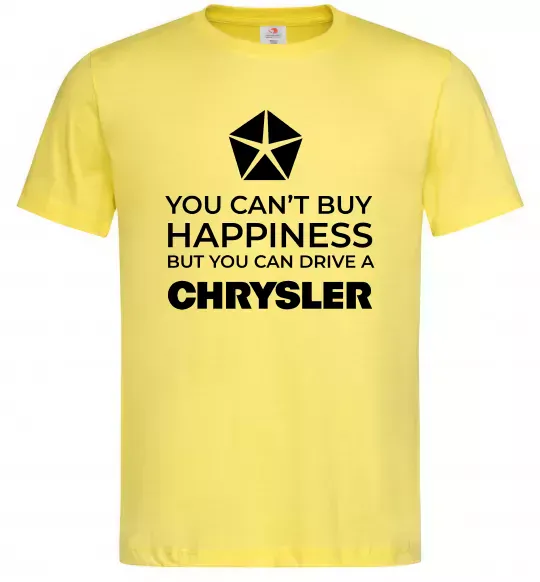 Мужская футболка Drive Chrysler Лимонный фото