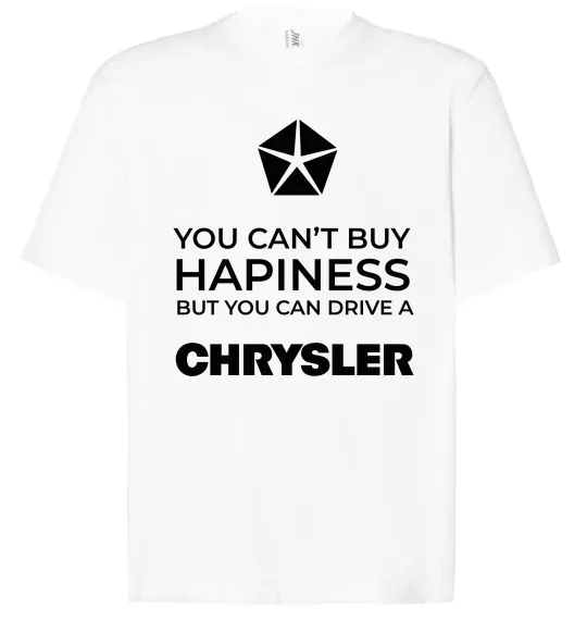 Футболка Оверсайз Drive Chrysler Белый фото