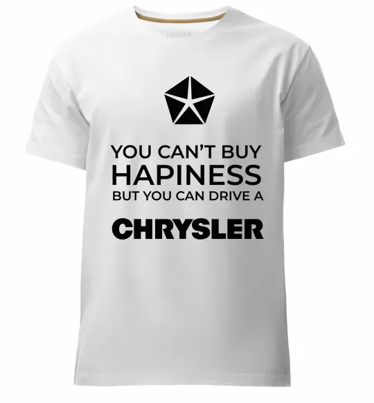 Мужская премиум футболка Drive Chrysler Белый фото