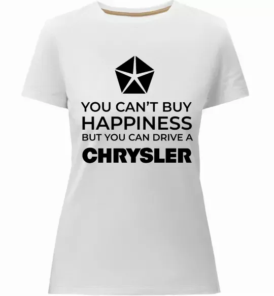 Женская премиум футболка Drive Chrysler Белый фото
