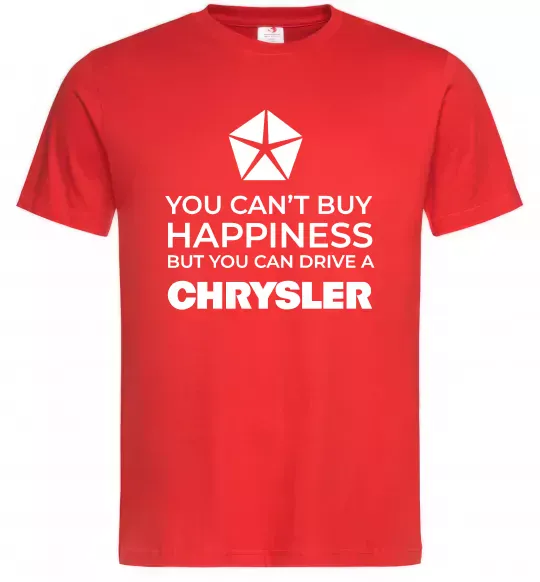 Мужская футболка Drive Chrysler Красный фото