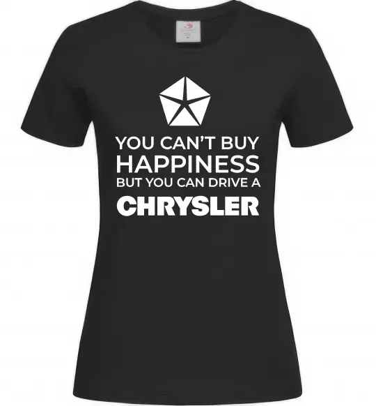 Женская футболка Drive Chrysler Черный фото