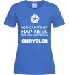 Женская футболка Drive Chrysler Ярко-синий фото