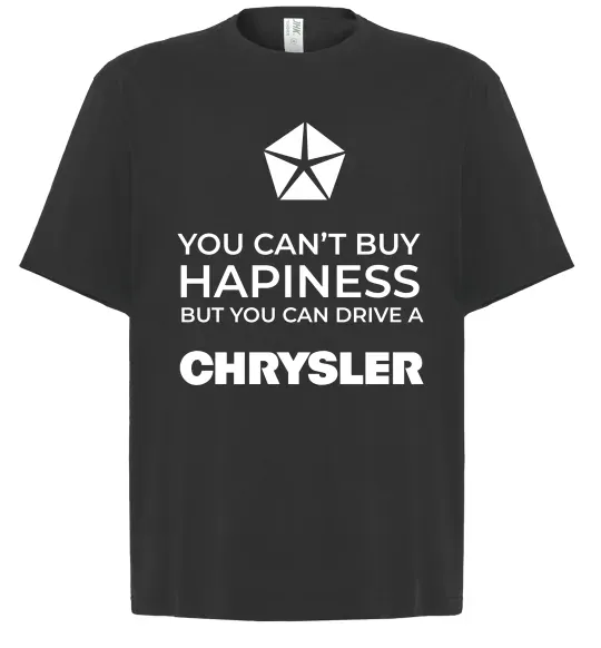 Футболка Оверсайз Drive Chrysler Черный фото