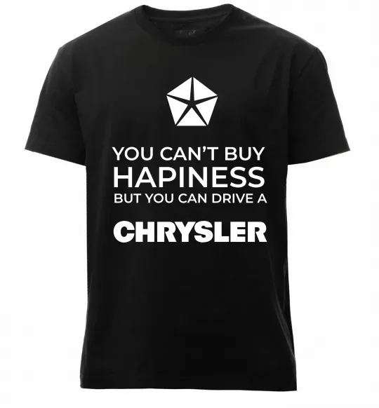 Мужская премиум футболка Drive Chrysler Черный фото