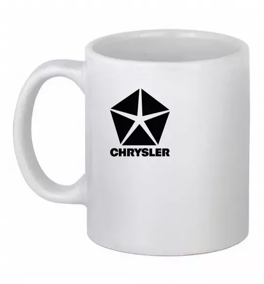 Чашка керамічна Chrysler Білий фото