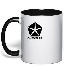 Чашка с цветной ручкой Chrysler