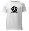 Мужская премиум футболка Chrysler Белый фото