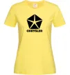 Женская футболка Chrysler Лимонный фото