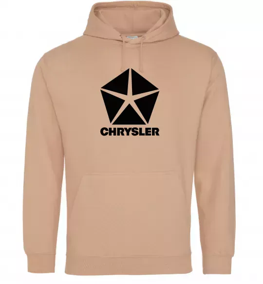 Чоловіча толстовка (худі) Chrysler Пісочний фото