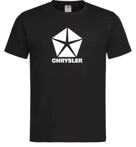 Чоловіча футболка Chrysler Чорний фото