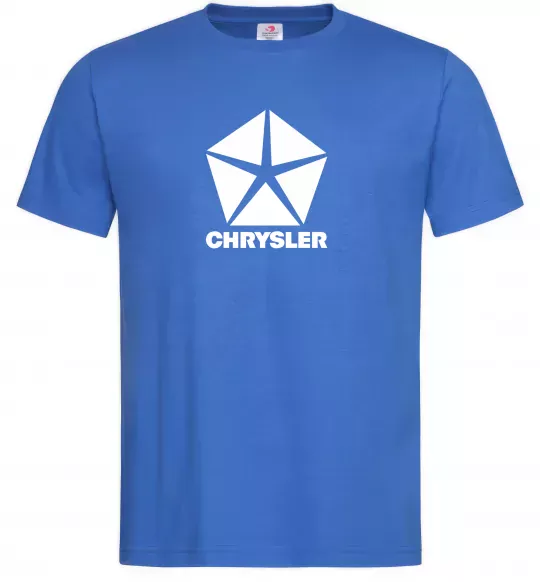 Чоловіча футболка Chrysler Яскраво-синій фото