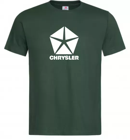Чоловіча футболка Chrysler Темно-зелений фото