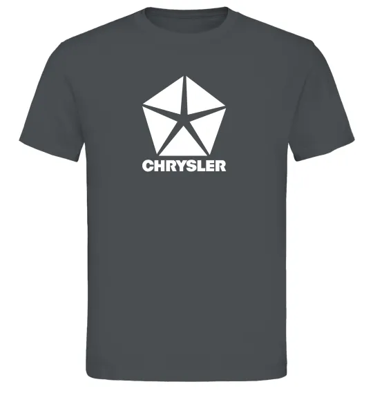 Чоловіча футболка Chrysler Графіт фото