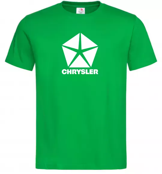 Чоловіча футболка Chrysler Зелений фото