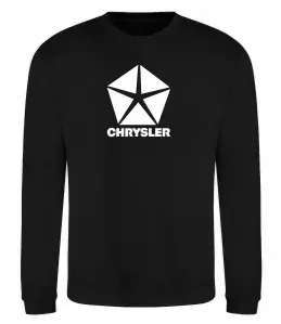 Свитшот Real men drive Chrysler Белый фото