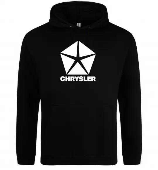Женская толстовка (худи) Chrysler Черный фото