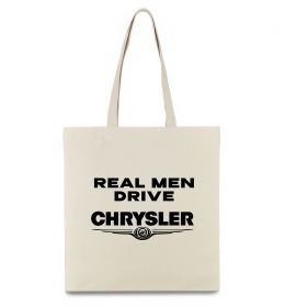 Эко-сумка Real men drive Chrysler