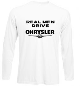 Лонгслив Real men drive Chrysler Лонгслив Real men drive Chrysler