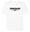 Футболка Оверсайз Chrysler logo Белый фото