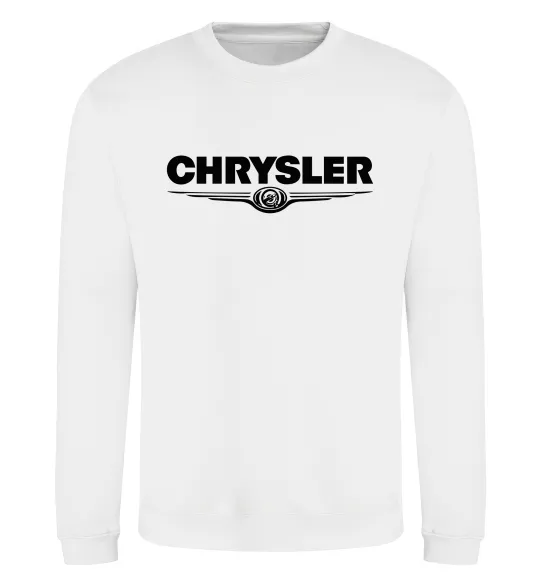 Свитшот Chrysler logo Белый фото