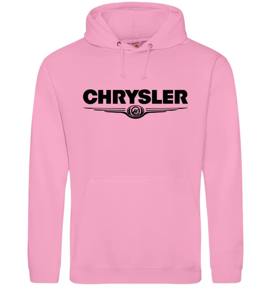 Чоловіча толстовка (худі) Chrysler logo Рожевий фото