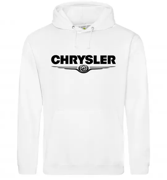 Жіноча толстовка (худі) Chrysler logo Білий фото