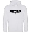 Жіноча толстовка (худі) Chrysler logo Сірий меланж фото