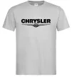 Мужская футболка Chrysler logo Серый фото