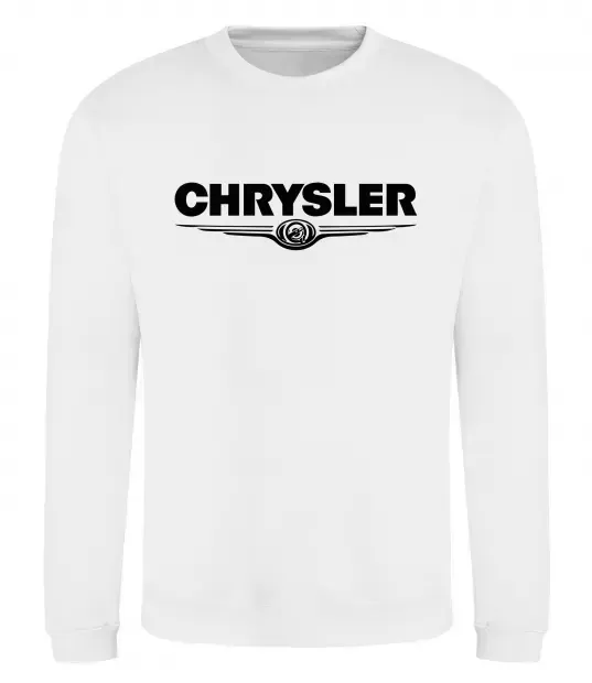 Свитшот Chrysler logo Белый фото