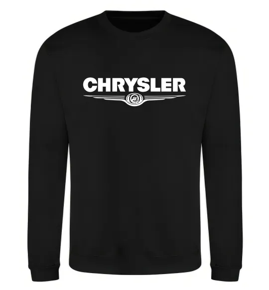 Свитшот Chrysler logo Черный фото
