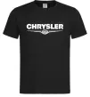Мужская футболка Chrysler logo Черный фото