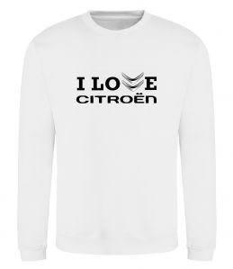 Світшот I love Citroen