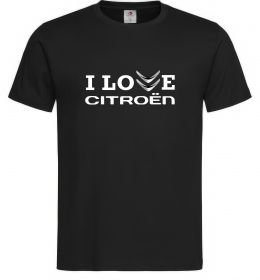 Мужская футболка I love Citroen Мужская футболка I love Citroen