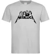 Чоловіча футболка Metallica band Сірий Чоловіча футболка Metallica band Сірий фото
