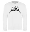 Свитшот Metallica band Белый фото